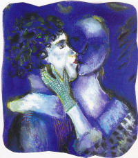 Jane Ashford painting couple embrasing